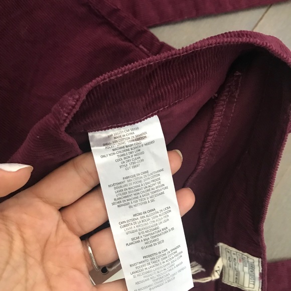 Current Elliott Kick Flare Corduroy Pants BNWT - Picture 3 of 7